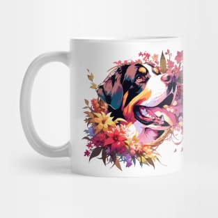 Greater Swiss Mountain Dog Celebrates Mothers Day - The Perfect Dog Mom Gift Mug